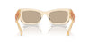 Miu Miu SMU09W Sand Transparent/Dark Brown #colour_sand-transparent-dark-brown