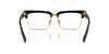 Miu Miu SMU10Z Black/Clear Blue Light Filter #colour_black-clear-blue-light-filter