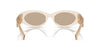 Miu Miu SMU11W Sand Transparent/Dark Brown #colour_sand-transparent-dark-brown