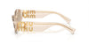 Miu Miu SMU11W Sand Transparent/Dark Brown #colour_sand-transparent-dark-brown