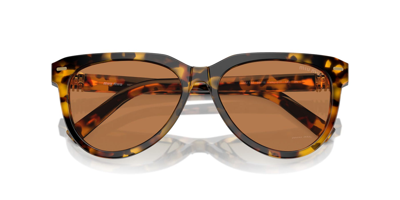 Miu Miu SMU12Z Havana Honey/Dark Brown #colour_havana-honey-dark-brown