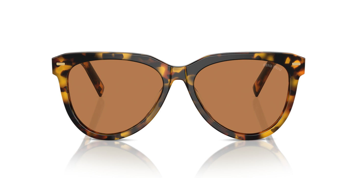 Miu Miu SMU12Z Havana Honey/Dark Brown #colour_havana-honey-dark-brown