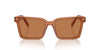 Miu Miu SMU13Z Caramel Trasparent/Brown #colour_caramel-trasparent-brown