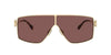 Miu Miu SMU51Z Pale Gold/Brown Silver Internal Violet Mirror #colour_pale-gold-brown-silver-internal-violet-mirror