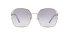 Miu Miu SMU52W Pale Gold/Clear Gradient Violet #colour_pale-gold-clear-gradient-violet
