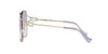 Miu Miu SMU52W Pale Gold/Clear Gradient Violet #colour_pale-gold-clear-gradient-violet