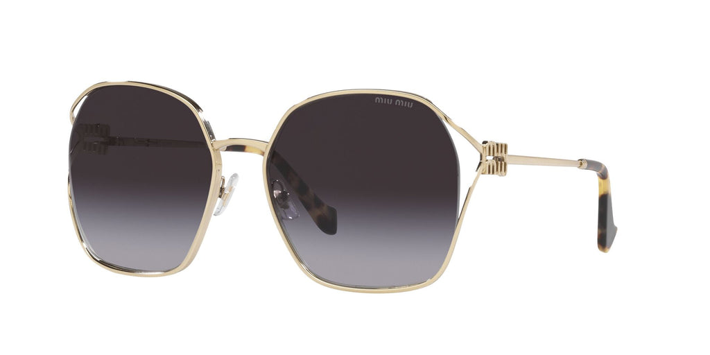 Miu Miu SMU52W Pale Gold/Grey Gradient #colour_pale-gold-grey-gradient