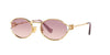 Miu Miu SMU52Y Gold/Brown Violet Gradient #colour_gold-brown-violet-gradient