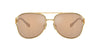Miu Miu SMU52Z Gold/Light Orange Internal Silver Mirror #colour_gold-light-orange-internal-silver-mirror