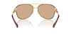 Miu Miu SMU52Z Gold/Light Orange Internal Silver Mirror #colour_gold-light-orange-internal-silver-mirror
