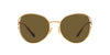 Miu Miu SMU53Y Gold Brass/Dark Brown #colour_gold-brass-dark-brown