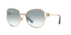Miu Miu SMU53Y Pale Gold/Clear Light Blue Gradient #colour_pale-gold-clear-light-blue-gradient