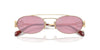 Miu Miu SMU54Z Pale Gold/Dark Pink Silver #colour_pale-gold-dark-pink-silver