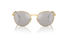 Miu Miu SMU55Z Gold/Light Grey Silver Mirror #colour_gold-light-grey-silver-mirror