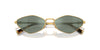 Miu Miu SMU56Z Gold/Green Silver Mirror #colour_gold-green-silver-mirror
