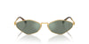 Miu Miu SMU56Z Gold/Green Silver Mirror #colour_gold-green-silver-mirror