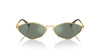 Miu Miu SMU56Z Gold/Green Silver Mirror #colour_gold-green-silver-mirror