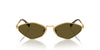 Miu Miu SMU56Z Gold/Dark Brown #colour_gold-dark-brown