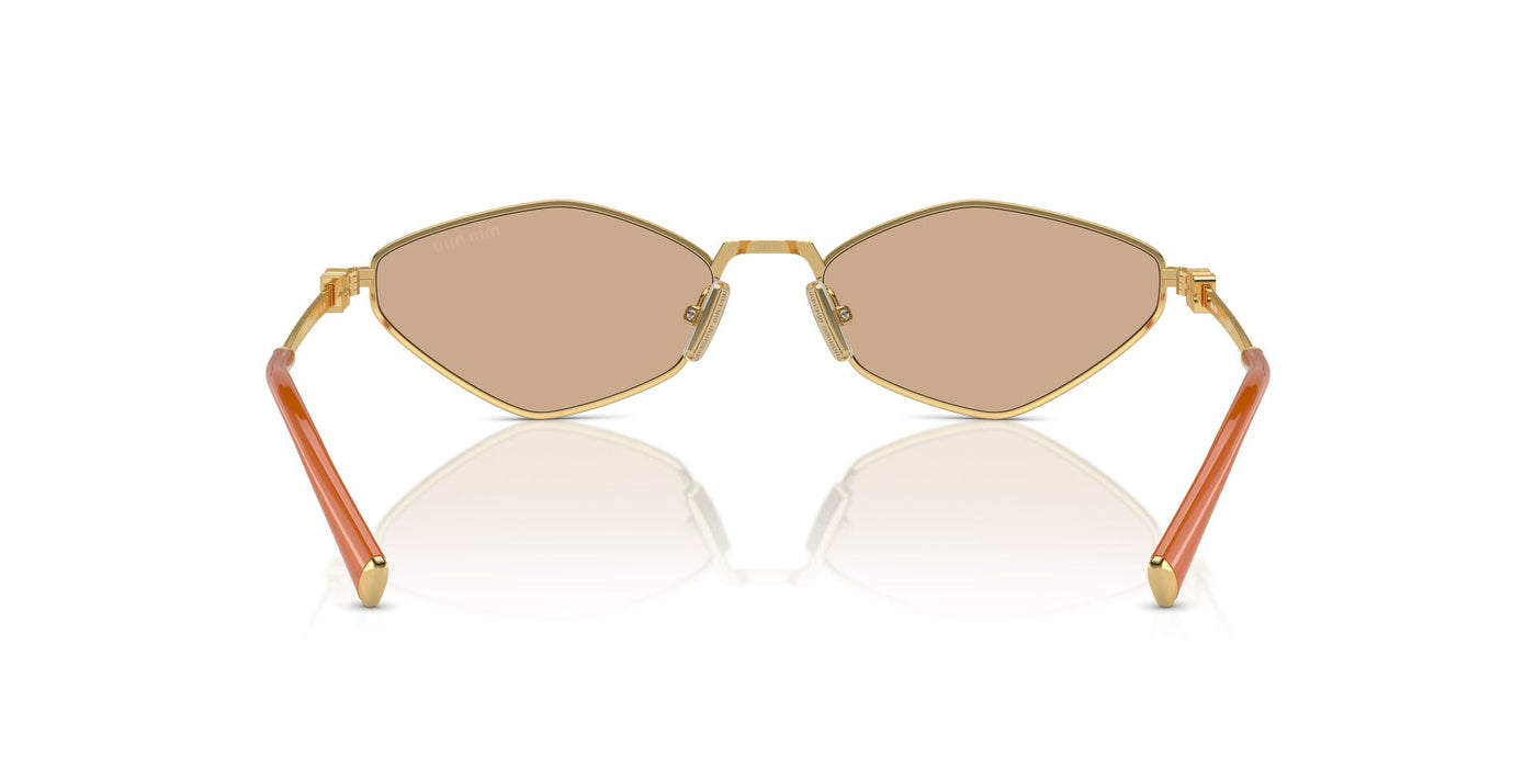 Miu Miu SMU56Z Gold/Brown #colour_gold-brown