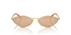 Miu Miu SMU56Z Gold/Brown #colour_gold-brown