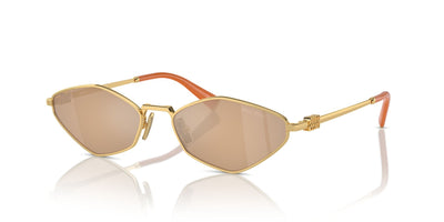 Miu Miu SMU56Z Gold/Brown #colour_gold-brown