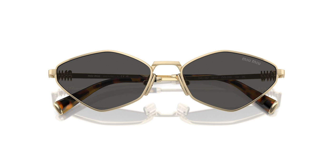 Miu Miu SMU56Z Pale Gold/Dark Grey #colour_pale-gold-dark-grey