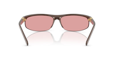 Miu Miu SMU A02 Cocoa Metal/Pink Mirror #colour_cocoa-metal-pink-mirror