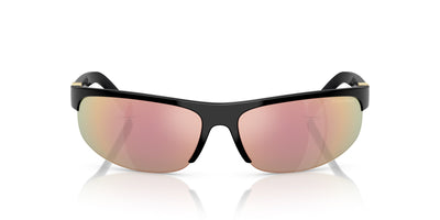 Miu Miu SMU A02 Black/Dark Grey Pink Mirror #colour_black-dark-grey-pink-mirror