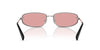Miu Miu SMU A50 Silver/Pink Mirror #colour_silver-pink-mirror