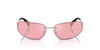 Miu Miu SMU A50 Silver/Pink Mirror #colour_silver-pink-mirror