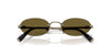 Miu Miu SMU A54 Old Gold/Dark Brown #colour_old-gold-dark-brown