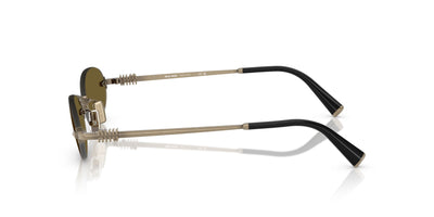 Miu Miu SMU A54 Old Gold/Dark Brown #colour_old-gold-dark-brown