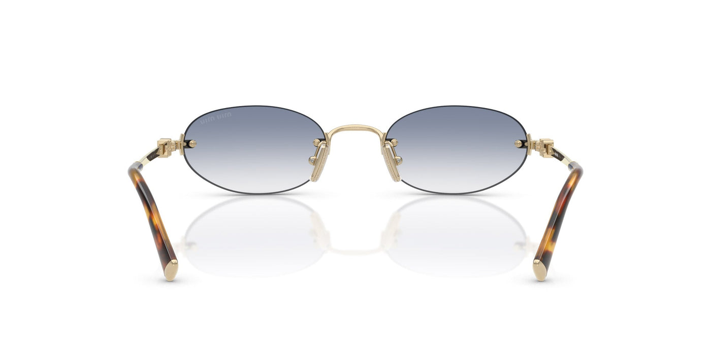 Miu Miu SMU A54 Pale Gold/Clear Light Blue Gradient #colour_pale-gold-clear-light-blue-gradient