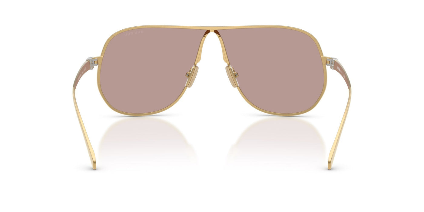 Miu Miu SMU A56 Gold/Light Purple Brown #colour_gold-light-purple-brown