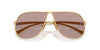 Miu Miu SMU A56 Gold/Light Purple Brown #colour_gold-light-purple-brown