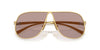 Miu Miu SMU A56 Gold/Light Purple Brown #colour_gold-light-purple-brown