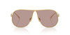 Miu Miu SMU A56 Gold/Light Purple Brown #colour_gold-light-purple-brown