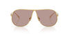 Miu Miu SMU A56 Gold/Light Purple Brown #colour_gold-light-purple-brown