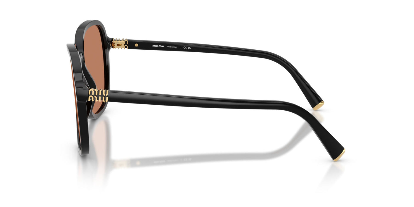 Miu Miu SMU B01 Black/Brown #colour_black-brown