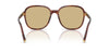 Miu Miu SMU B01 Striped Tobacco/Yellow #colour_striped-tobacco-yellow
