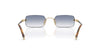 Miu Miu SMU B50 Pale Gold/Clear Light Blue Gradient #colour_pale-gold-clear-light-blue-gradient