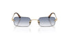 Miu Miu SMU B50 Pale Gold/Clear Light Blue Gradient #colour_pale-gold-clear-light-blue-gradient