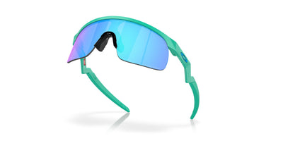 Oakley Junior Resistor OJ9010 Matte Celeste/Prizm Sapphire #colour_matte-celeste-prizm-sapphire