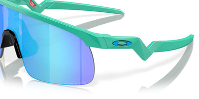 Oakley Junior Resistor OJ9010 Matte Celeste/Prizm Sapphire #colour_matte-celeste-prizm-sapphire