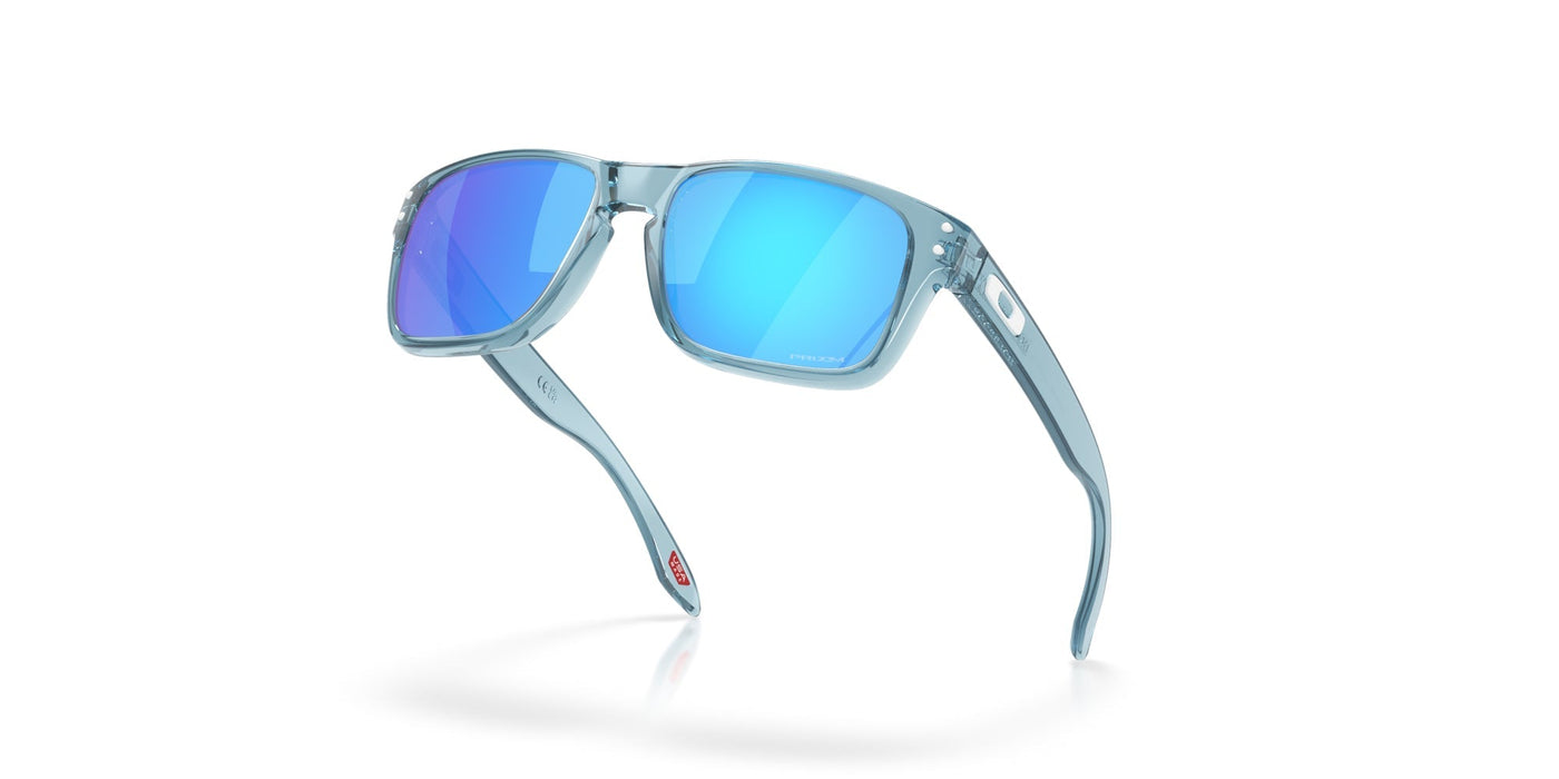 Oakley Junior Holbrook XXS OJ9014 Transparent Stonewash/Prizm Sapphire #colour_transparent-stonewash-prizm-sapphire