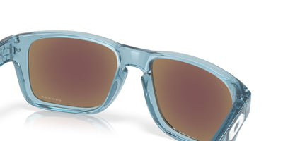 Oakley Junior Holbrook XXS OJ9014 Transparent Stonewash/Prizm Sapphire #colour_transparent-stonewash-prizm-sapphire