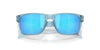 Oakley Junior Holbrook XXS OJ9014 Transparent Stonewash/Prizm Sapphire #colour_transparent-stonewash-prizm-sapphire