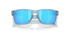 Oakley Junior Holbrook XXS OJ9014 Transparent Stonewash/Prizm Sapphire #colour_transparent-stonewash-prizm-sapphire