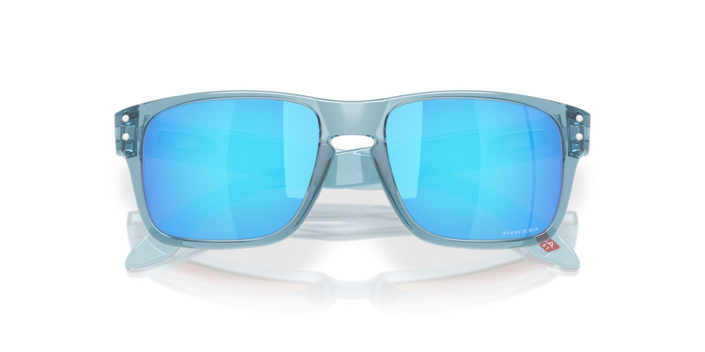 Oakley Junior Holbrook XXS OJ9014 Transparent Stonewash/Prizm Sapphire #colour_transparent-stonewash-prizm-sapphire