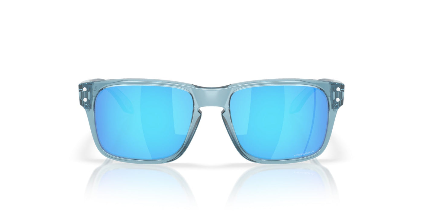 Oakley Junior Holbrook XXS OJ9014 Transparent Stonewash/Prizm Sapphire #colour_transparent-stonewash-prizm-sapphire